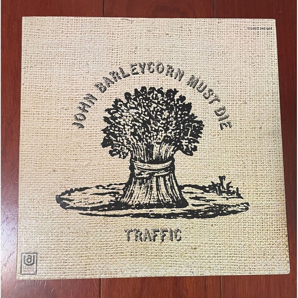 Traffic ‎– John Barleycorn Must Die 1970 UA UAS 5504 1st US Jacket/Vinyl EX